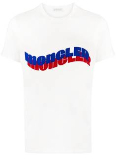 Moncler футболка с логотипом