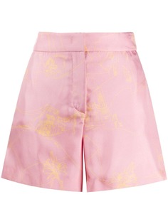 Emilio Pucci шорты Scorci Fiorentini с принтом