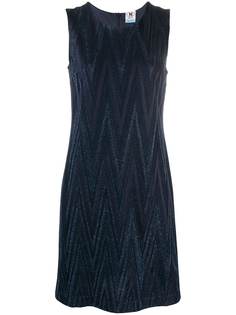 M Missoni платье с блестками и геометричным узором
