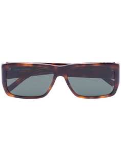 Saint Laurent Eyewear солнцезащитные очки в оправе черепаховой расцветки