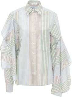 JW Anderson DRAPED SLEEVE SHIRT