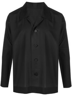 Homme Plissé Issey Miyake рубашка с распашным воротником