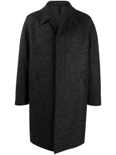 Harris Wharf London пальто с потайной застежкой