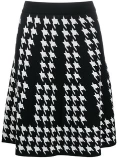 Boss Hugo Boss юбка с узором Houndstooth