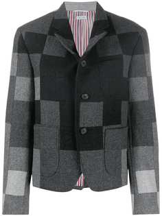 Thom Browne блейзер с накладными карманами