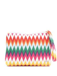 Missoni Mare клатч с узором зигзаг