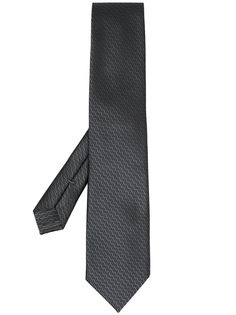 Ermenegildo Zegna жаккардовый галстук