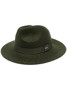 Barbour шляпа-федора с логотипом