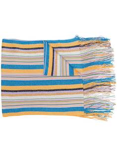 M Missoni полосатый шарф с блестками
