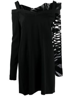 Just Cavalli платье мини асимметричного кроя