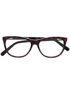 Love Moschino очки в оправе кошачий глаз с принтом