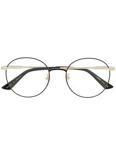 Gucci Eyewear очки в круглой оправе с логотипом
