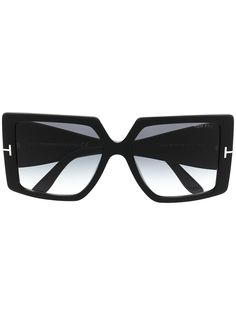 Tom Ford Eyewear солнцезащитные очки Quinn в квадратной оправе