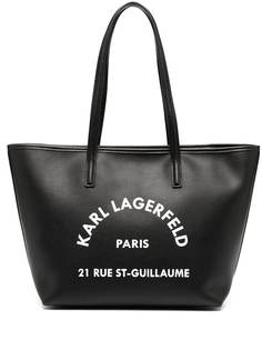 Karl Lagerfeld сумка-тоут с логотипом