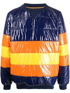 K-WAY R&D дутая толстовка с контрастными полосками