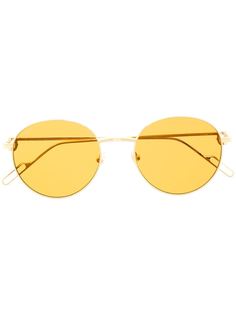 Cartier Eyewear солнцезащитные очки в круглой оправе