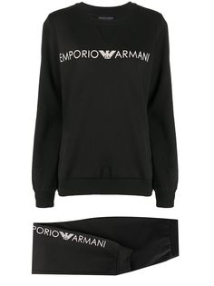 Emporio Armani спортивный костюм с логотипом