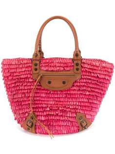 Balenciaga Pre-Owned сумка-корзина из рафии