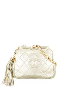 Chanel Pre-Owned стеганая поясная сумка 1990-х годов
