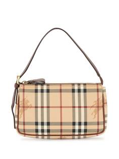 Burberry Pre-Owned сумка-тоут в клетку Haymarket Check