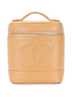 Chanel Pre-Owned косметичка 2005-го года с логотипом CC