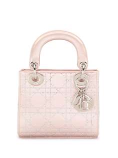 Christian Dior мини-сумка Lady Dior Cannage pre-owned