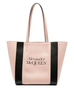 Alexander McQueen сумка-тоут с логотипом