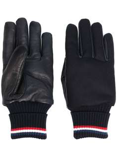 Moncler перчатки с нашивкой-логотипом