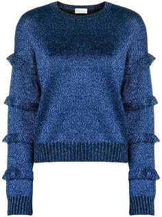 RedValentino ruffle sleeve jumper