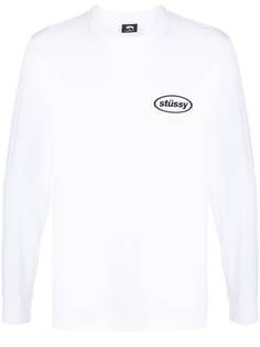Stussy футболка Paint Can с длинными рукавами
