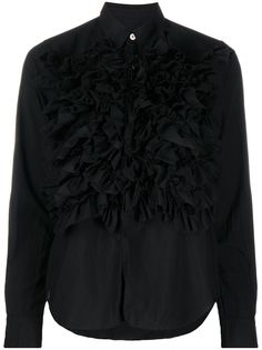 Comme Des Garçons Comme Des Garçons рубашка с оборками