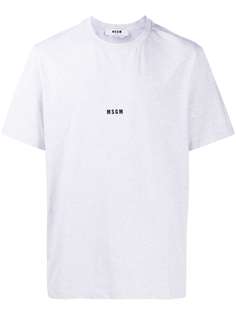 MSGM футболка с логотипом