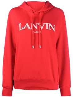 LANVIN худи с вышитым логотипом