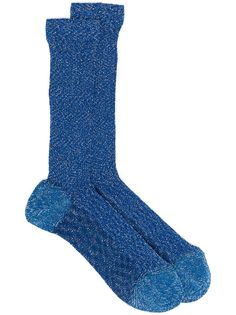 Missoni носки с эффектом металлик