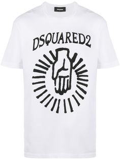 Dsquared2 футболка с графичным принтом