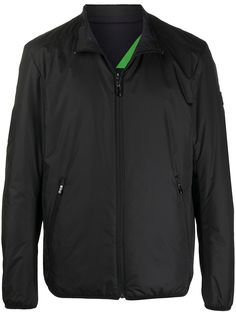 Boss Hugo Boss куртка на молнии с полосками