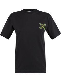 Off-White футболка с вышитым логотипом Arrow