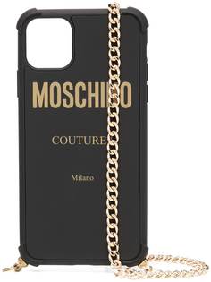 Moschino чехол для iPhone 11 Pro Max с логотипом