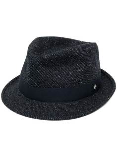 Tagliatore плетеная шляпа-федора