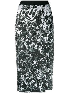 Dorothee Schumacher юбка-карандаш с цветочным принтом
