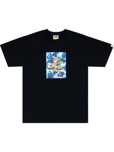 A BATHING APE® футболка с камуфляжным принтом из коллаборации с Anti Social Social Club