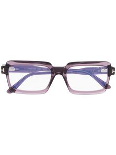 Tom Ford Eyewear очки в квадратной оправе со вставками