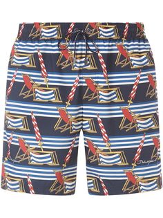 Dolce & Gabbana плавки с принтом