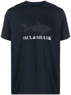 Paul & Shark футболка с круглым вырезом и логотипом