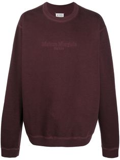 Maison Margiela толстовка с длинными рукавами и логотипом