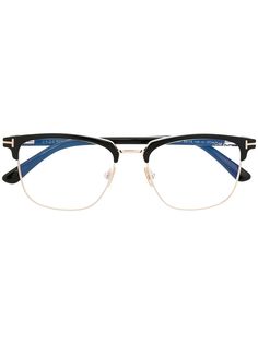 Tom Ford Eyewear очки Magnetic в прямоугольной оправе
