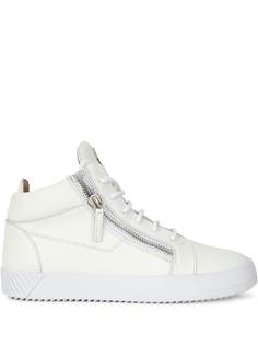 Giuseppe Zanotti кеды Kriss с молниями