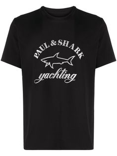 Paul & Shark футболка с круглым вырезом и логотипом