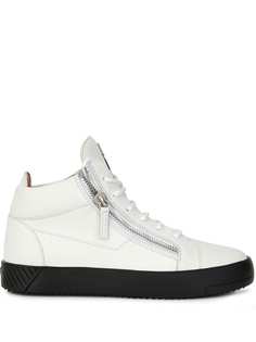 Giuseppe Zanotti кеды Kriss с молниями