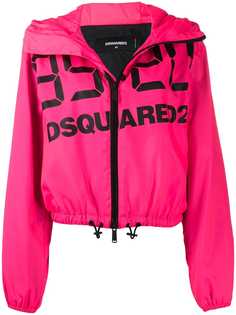 Dsquared2 куртка с капюшоном и логотипом